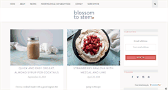 Desktop Screenshot of blossomtostem.net